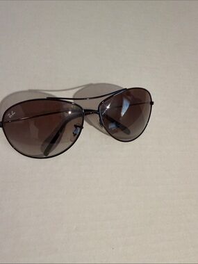 Ray-Ban Women's Brown Gradient Aviator Sunglasses